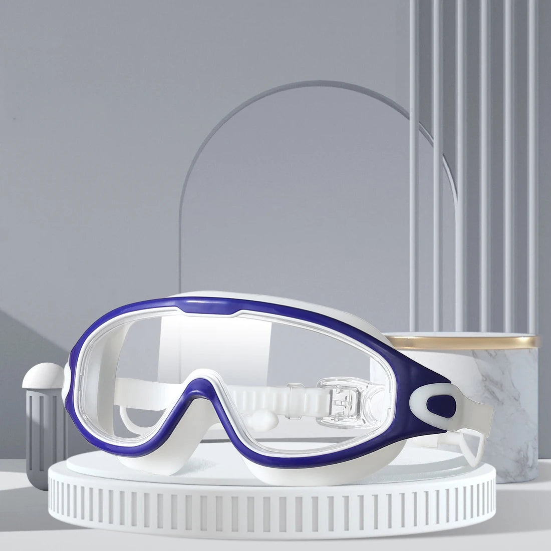 🥽 HD Anti-Fog Swimming Goggles – Large Frame