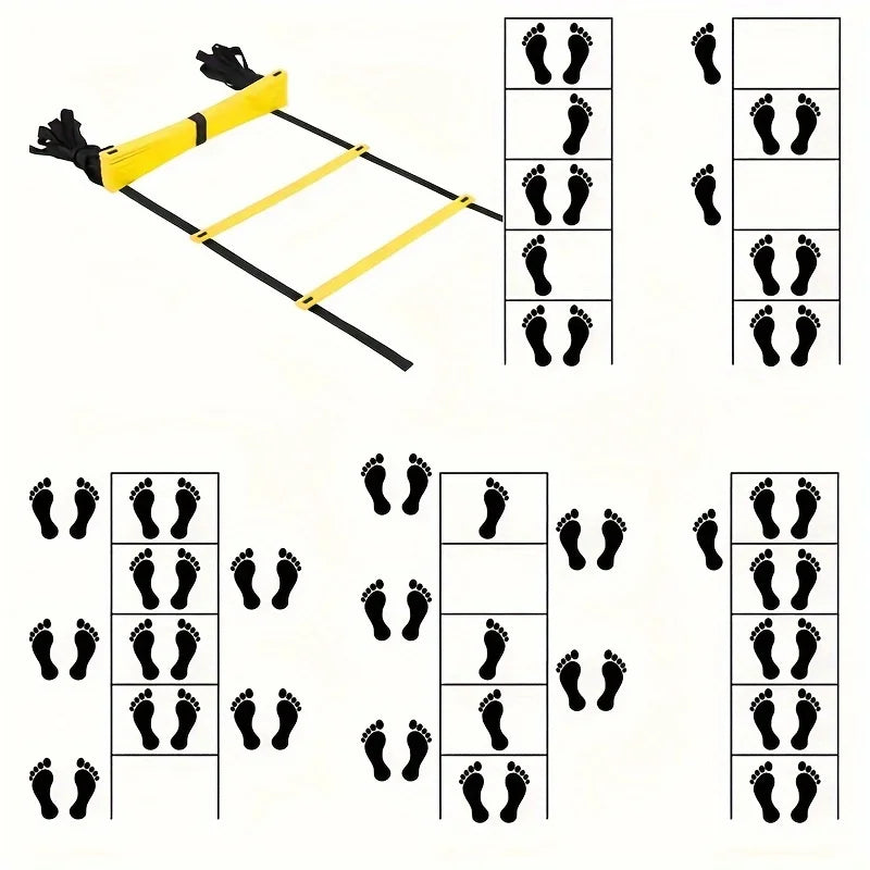 Detachable Agility Ladder – Speed Training Equipment for Football, Soccer & Sports