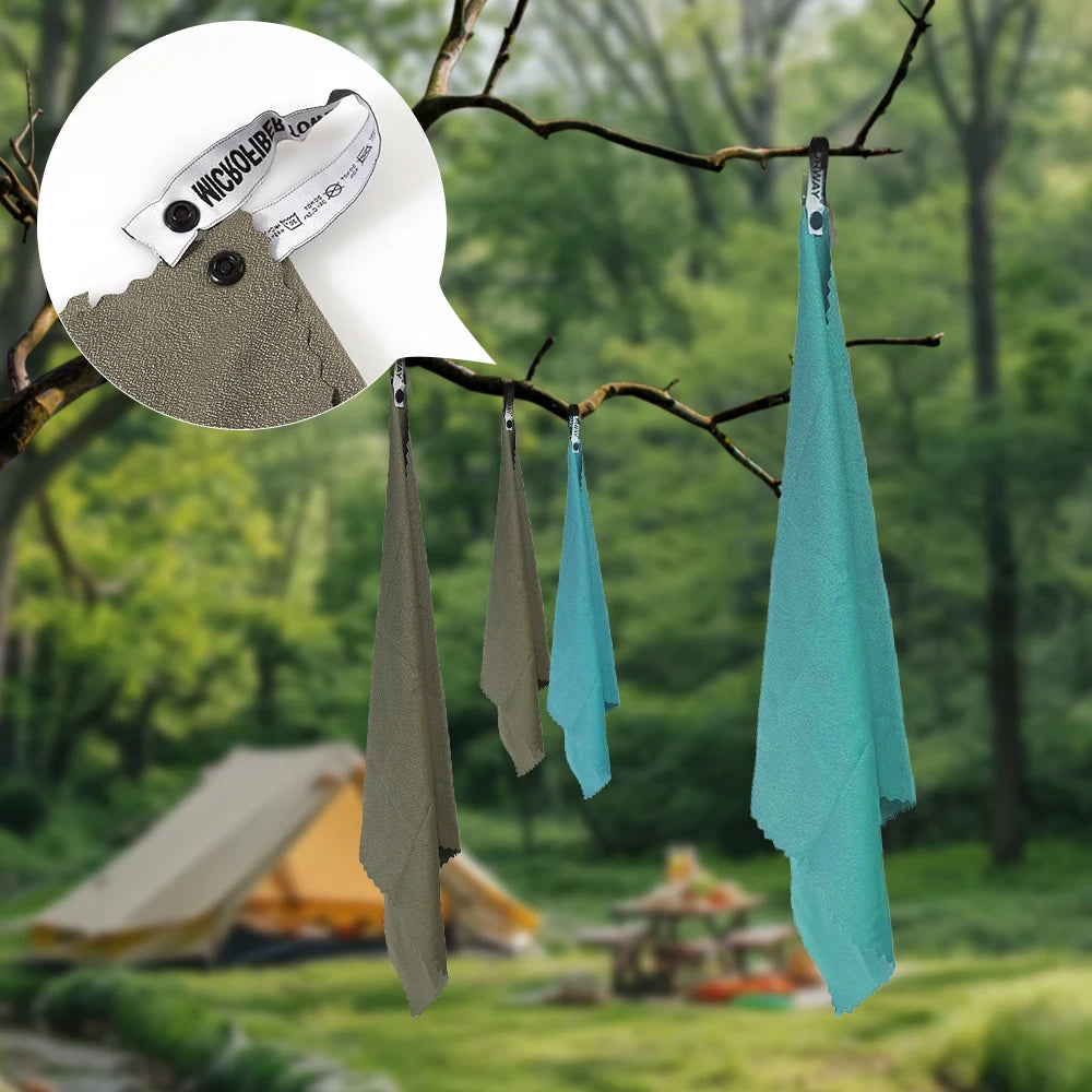 🏕️ Quick-Dry Sports Bath Towel – Lightweight & Absorbent