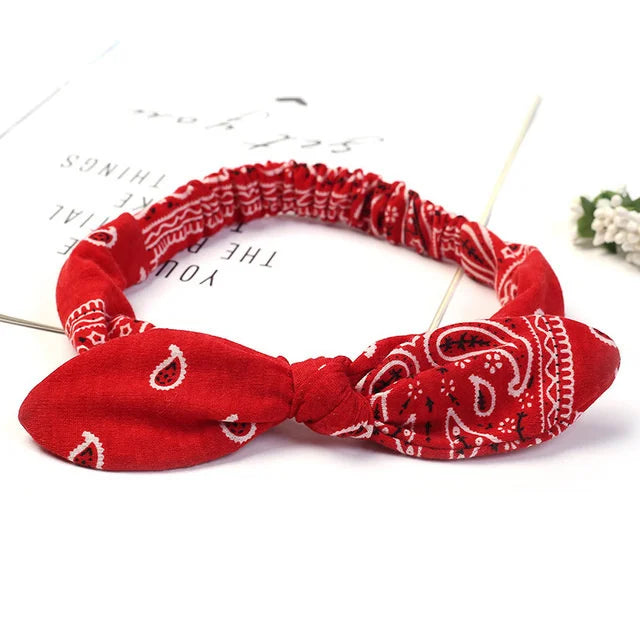 💫 Boho Soft Vintage Headbands – Cross Knot Elastic Hair Turban