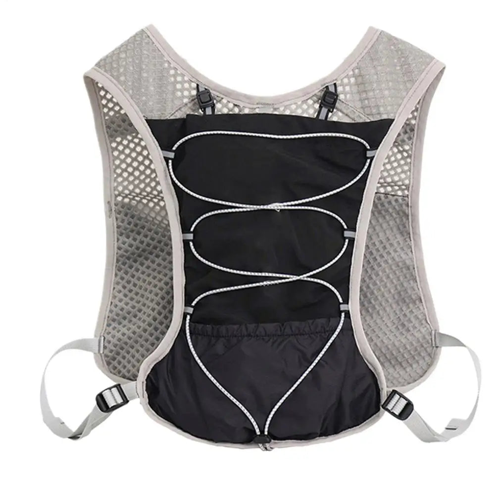 5L Reflective Hydration Running Vest – Lightweight Water Pack Marathon Cycling