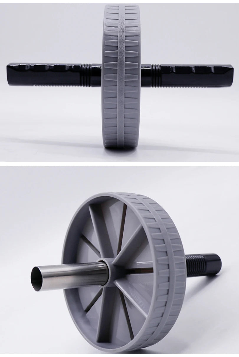 Ab Roller Wheel Heavy-Duty Non-Slip Silent Core Trainer for Home Fitness