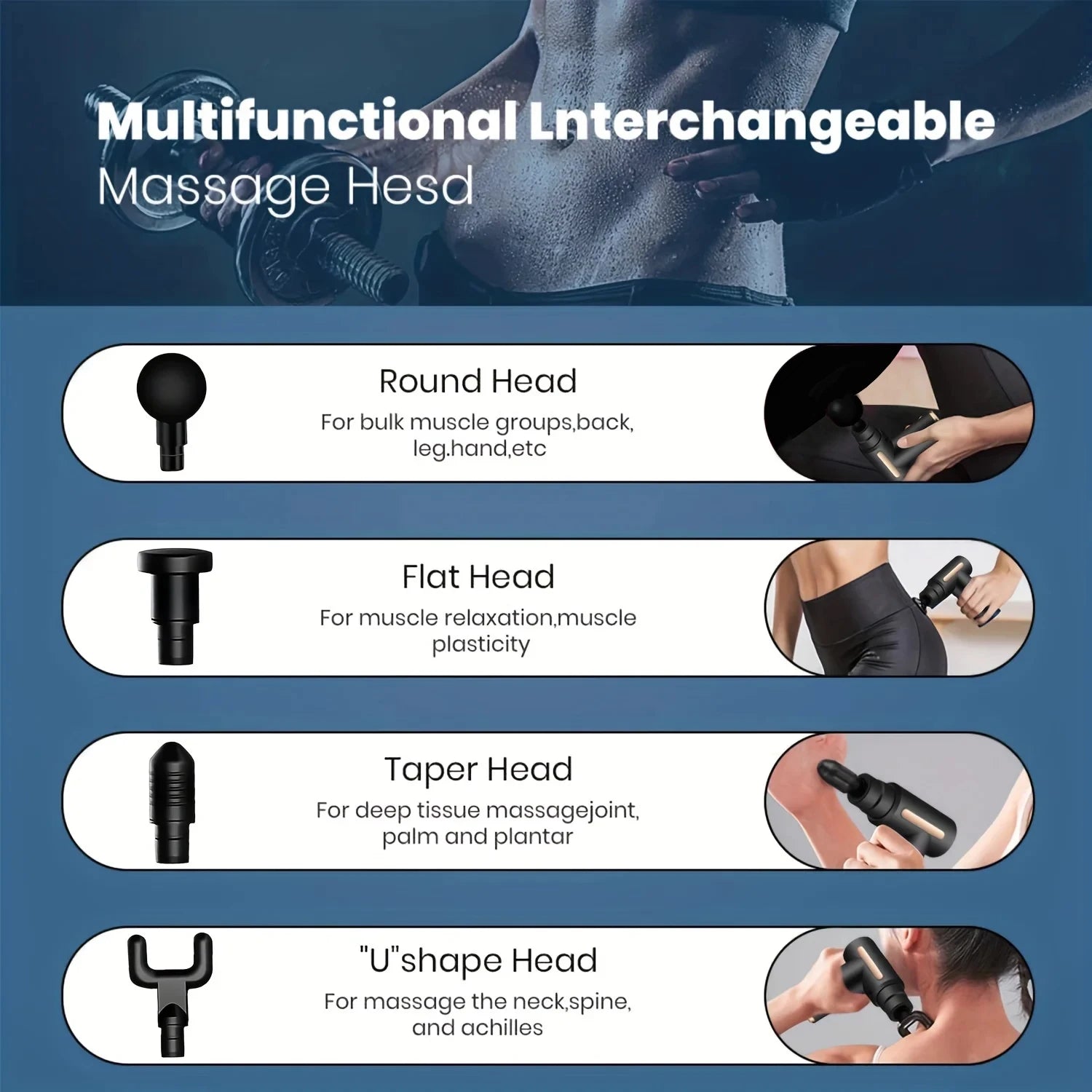 99-Speed Muscle Massage Gun – Professional Deep Tissue Massager for Neck & Back Pain