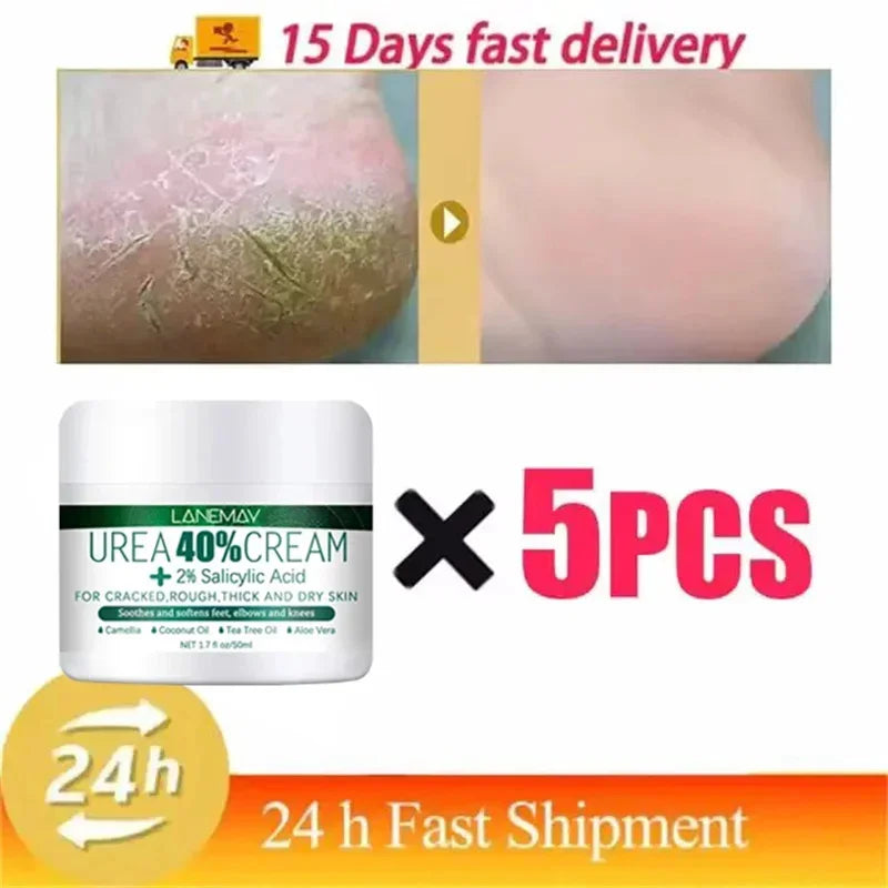 Herbal Anti-Crack Foot Cream – Heel Repair, Dead Skin Removal & Moisturizing Treatment