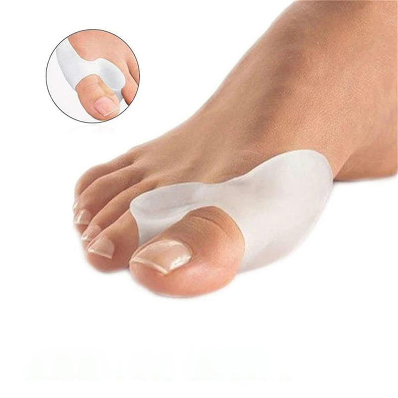 Silicone Gel Toe Separators – Bunion & Thumb Corrector for Pain Relief and Toe Alignment