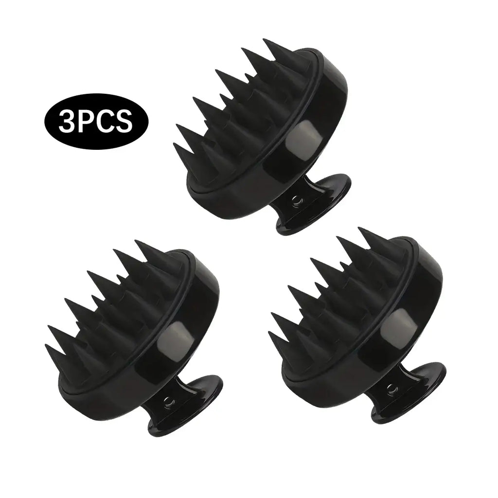 Silicone Scalp Massager Shampoo Brush | Hair Root Cleanser Brush
