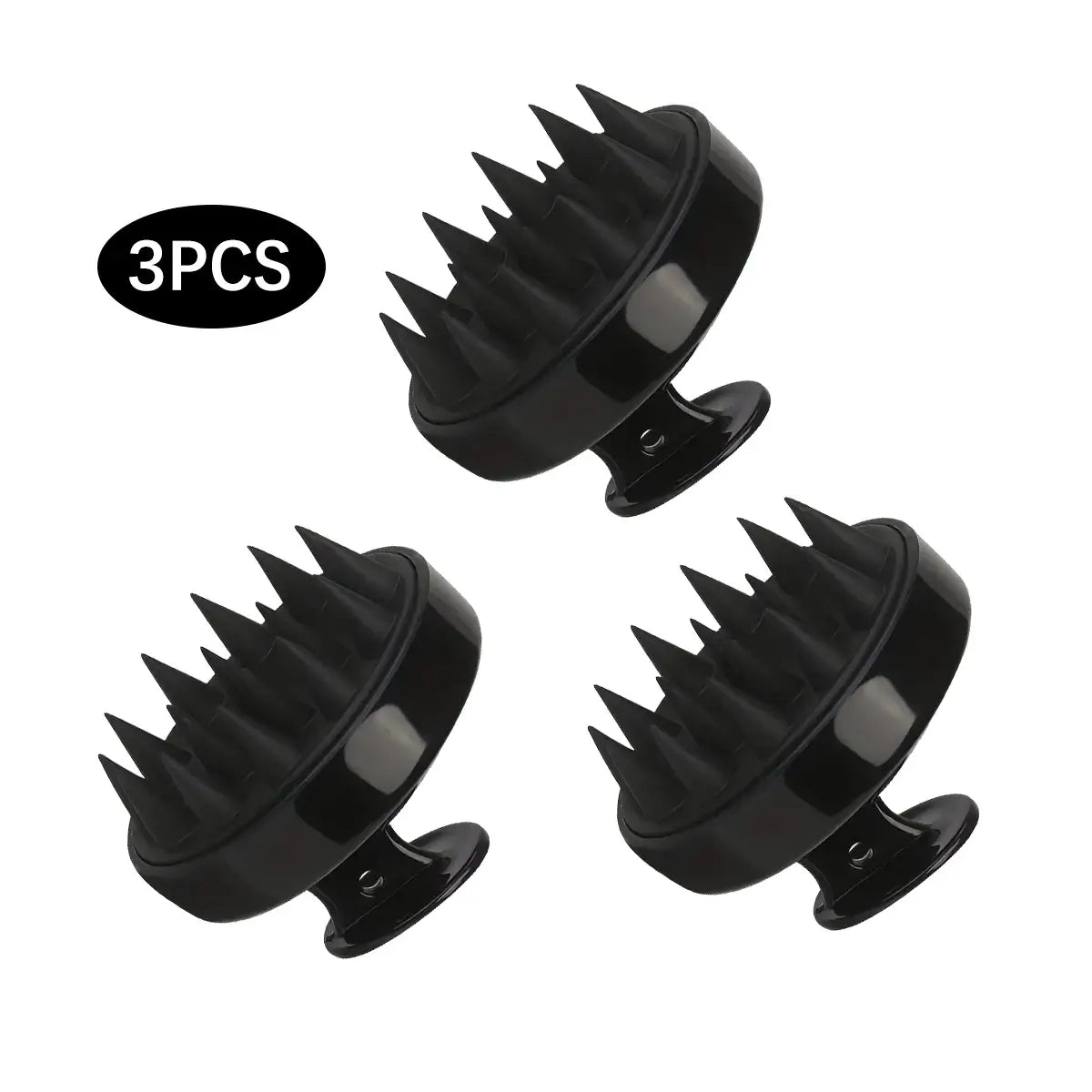 Silicone Scalp Massager Shampoo Brush | Hair Root Cleanser Brush
